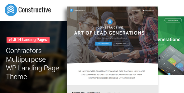 Constructive Preview Wordpress Theme - Rating, Reviews, Preview, Demo & Download