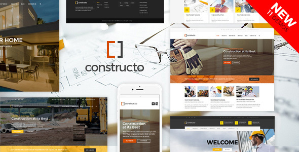 Constructo Preview Wordpress Theme - Rating, Reviews, Preview, Demo & Download