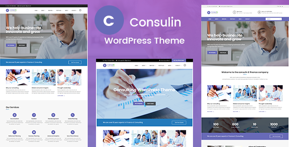 Consulin Preview Wordpress Theme - Rating, Reviews, Preview, Demo & Download