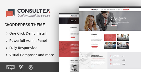 Consultex Preview Wordpress Theme - Rating, Reviews, Preview, Demo & Download