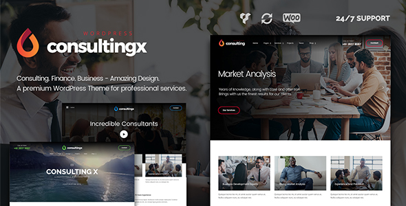 Consulting X Preview Wordpress Theme - Rating, Reviews, Preview, Demo & Download