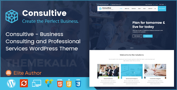 Consultive Preview Wordpress Theme - Rating, Reviews, Preview, Demo & Download