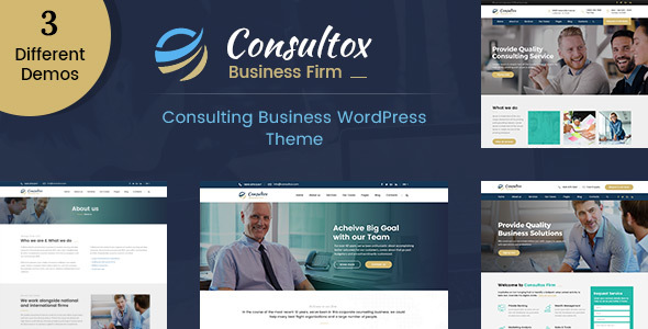 Consultox Preview Wordpress Theme - Rating, Reviews, Preview, Demo & Download