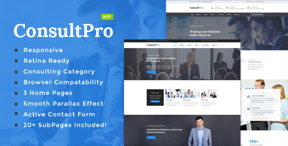 ConsultPro Preview Wordpress Theme - Rating, Reviews, Preview, Demo & Download