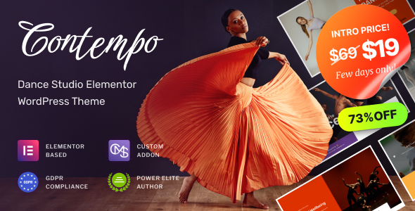 Contempo Preview Wordpress Theme - Rating, Reviews, Preview, Demo & Download