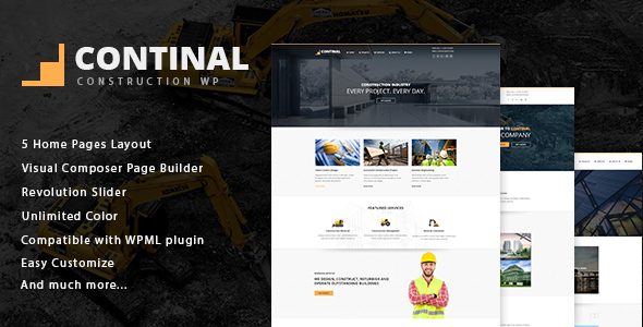 Continal Preview Wordpress Theme - Rating, Reviews, Preview, Demo & Download