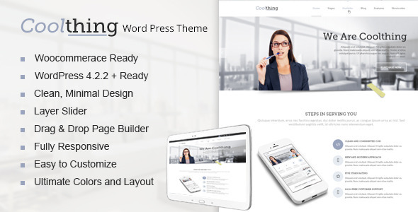 Coolthing Preview Wordpress Theme - Rating, Reviews, Preview, Demo & Download