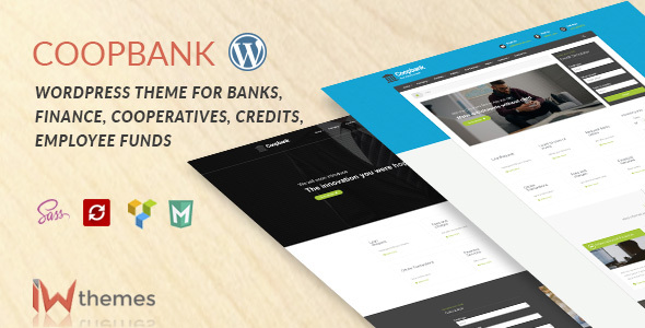 CoopBank Preview Wordpress Theme - Rating, Reviews, Preview, Demo & Download