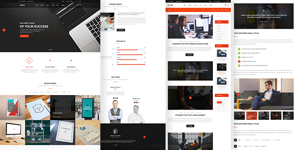 Cooper Preview Wordpress Theme - Rating, Reviews, Preview, Demo & Download