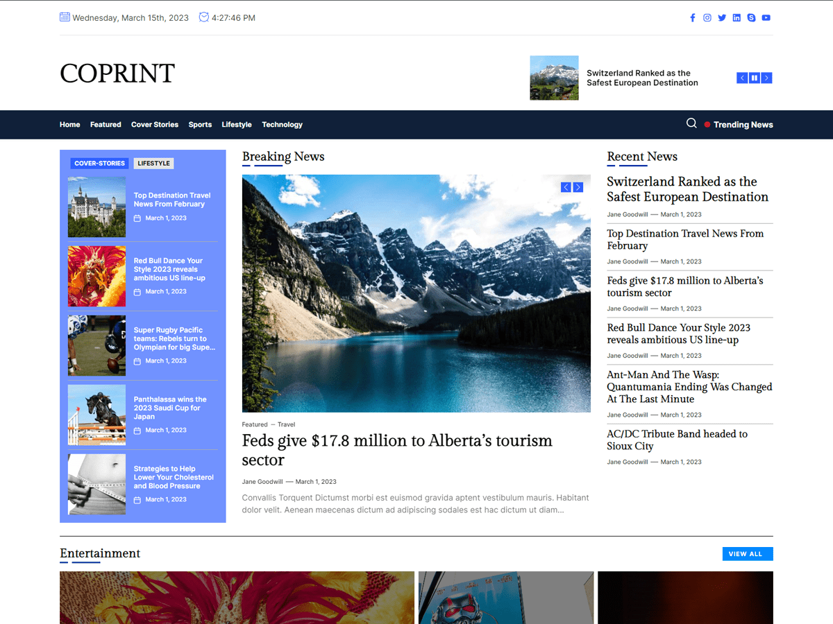 CoPrint Preview Wordpress Theme - Rating, Reviews, Preview, Demo & Download