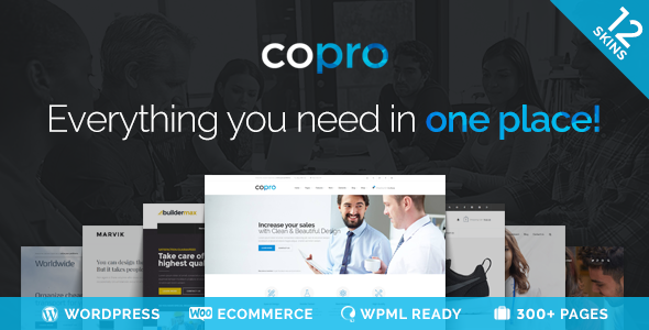 CoPro Preview Wordpress Theme - Rating, Reviews, Preview, Demo & Download