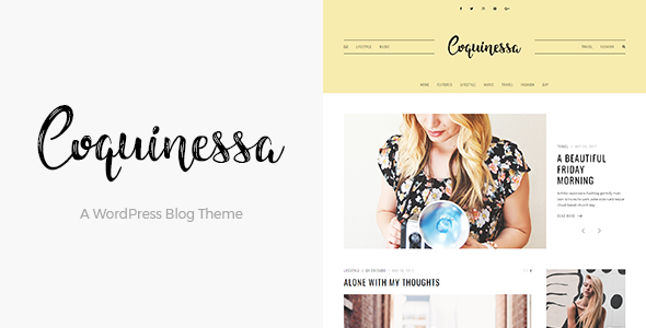 Coquinessa Preview Wordpress Theme - Rating, Reviews, Preview, Demo & Download