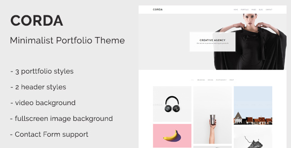 Corda Preview Wordpress Theme - Rating, Reviews, Preview, Demo & Download