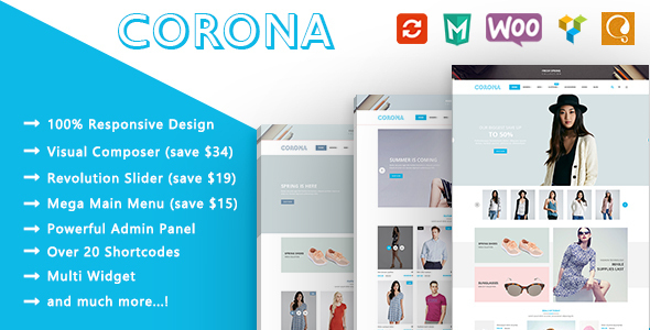 Corona Preview Wordpress Theme - Rating, Reviews, Preview, Demo & Download