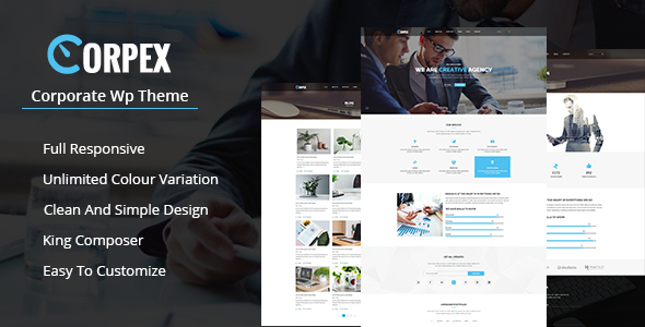 Corpex Preview Wordpress Theme - Rating, Reviews, Preview, Demo & Download