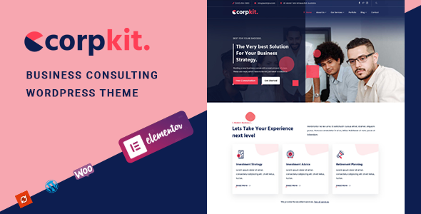 Corpkit Preview Wordpress Theme - Rating, Reviews, Preview, Demo & Download