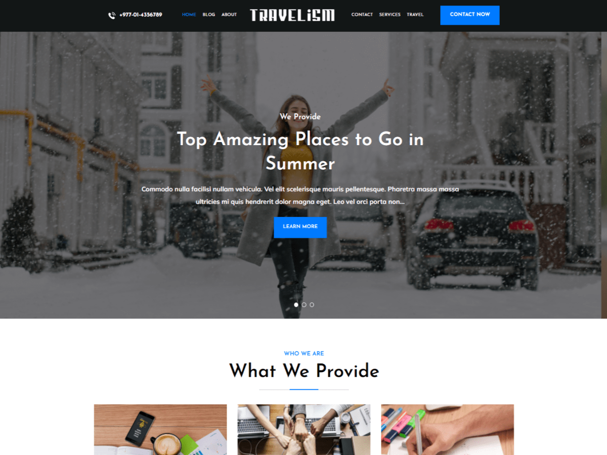 Corpo Travelism Preview Wordpress Theme - Rating, Reviews, Preview, Demo & Download