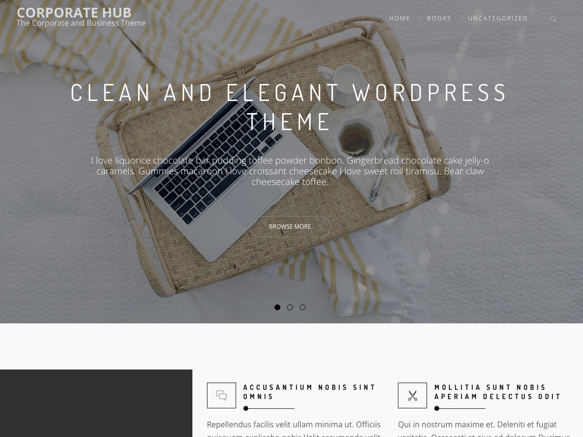 Corporate Hub Preview Wordpress Theme - Rating, Reviews, Preview, Demo & Download