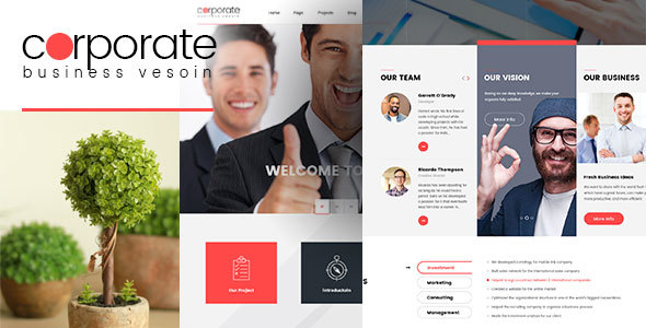 Corporate Preview Wordpress Theme - Rating, Reviews, Preview, Demo & Download