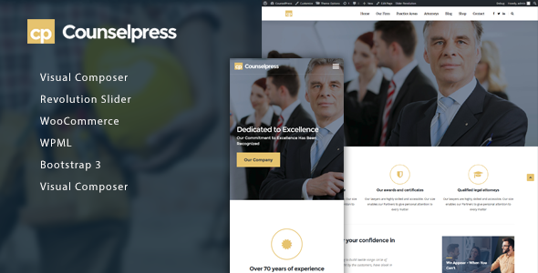 CounselPress Preview Wordpress Theme - Rating, Reviews, Preview, Demo & Download