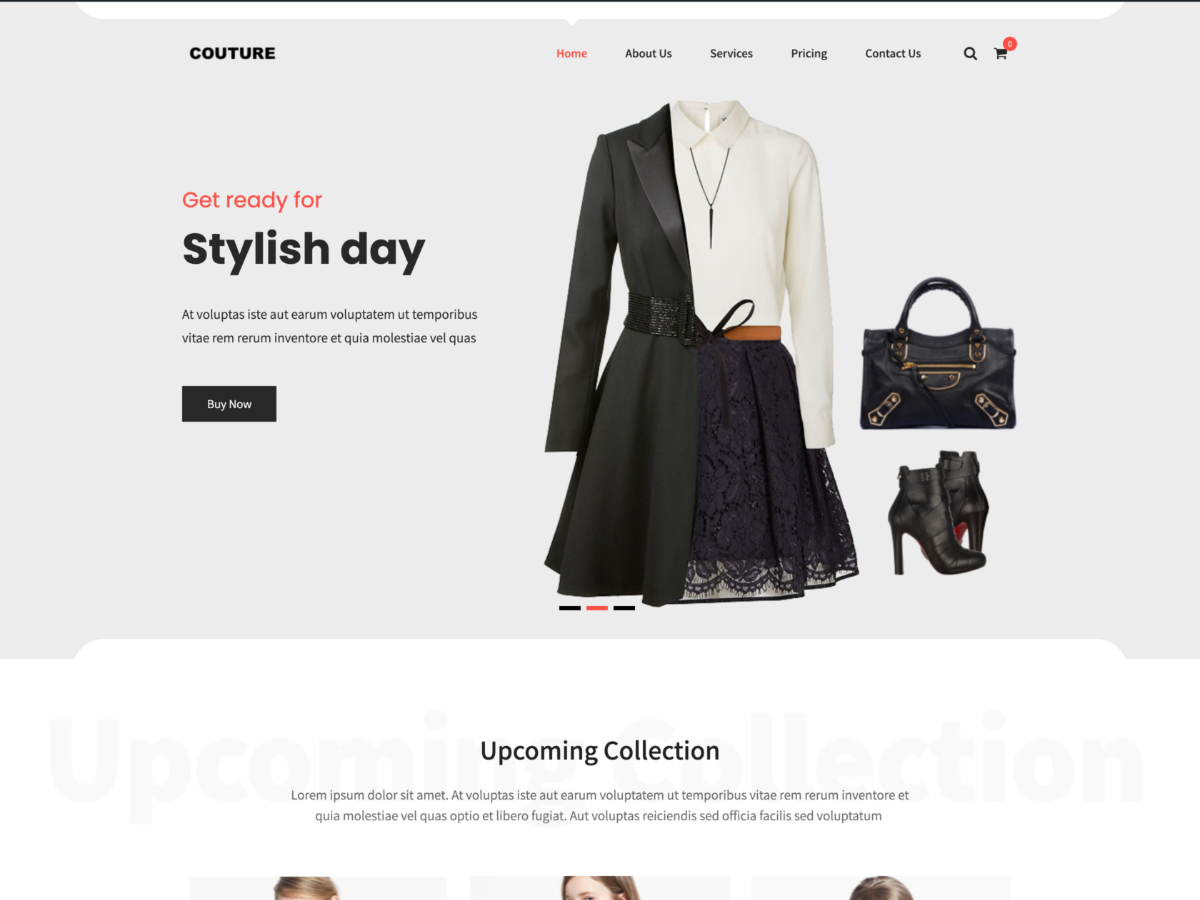 Couture Netnus Preview Wordpress Theme - Rating, Reviews, Preview, Demo & Download