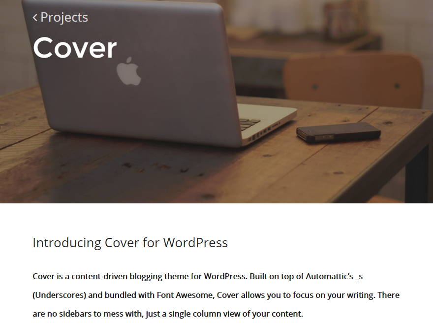 Cover Preview Wordpress Theme - Rating, Reviews, Preview, Demo & Download