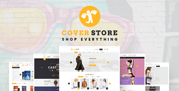 Cover Shop Preview Wordpress Theme - Rating, Reviews, Preview, Demo & Download