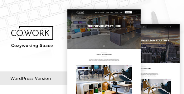 CoWork Preview Wordpress Theme - Rating, Reviews, Preview, Demo & Download