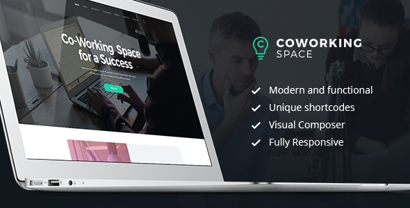 Coworking Preview Wordpress Theme - Rating, Reviews, Preview, Demo & Download