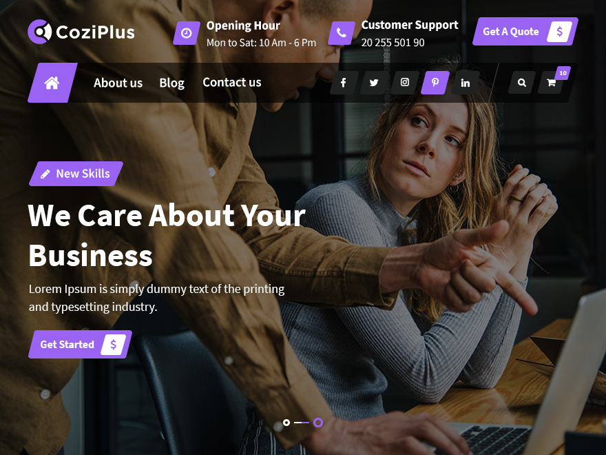 CoziPlus Preview Wordpress Theme - Rating, Reviews, Preview, Demo & Download