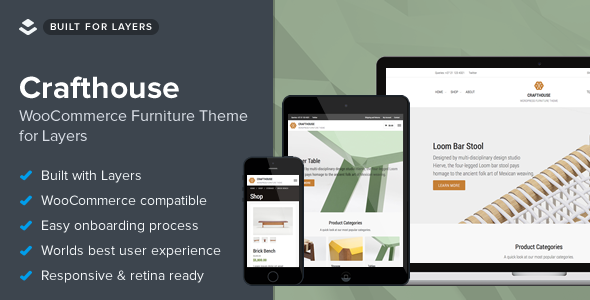 Crafthouse Preview Wordpress Theme - Rating, Reviews, Preview, Demo & Download