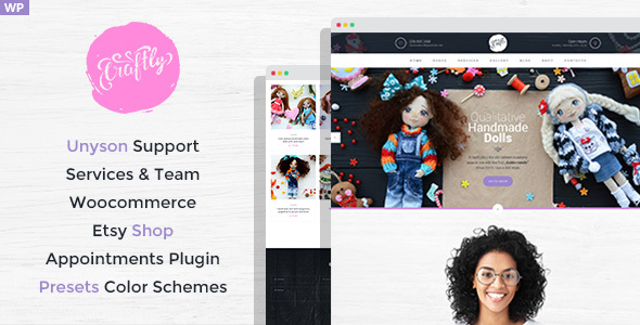 Craftly Preview Wordpress Theme - Rating, Reviews, Preview, Demo & Download