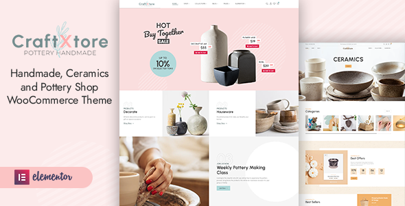 CraftXtore Preview Wordpress Theme - Rating, Reviews, Preview, Demo & Download