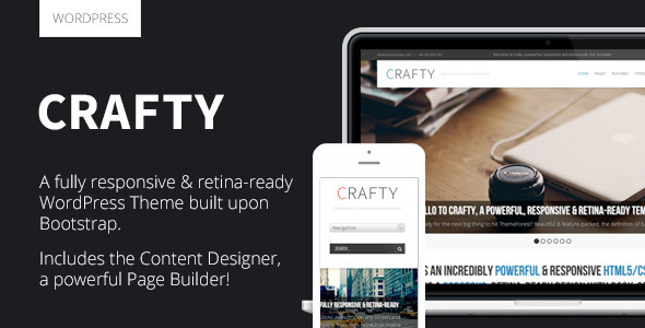 Crafty Preview Wordpress Theme - Rating, Reviews, Preview, Demo & Download
