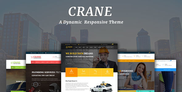 Crane Preview Wordpress Theme - Rating, Reviews, Preview, Demo & Download