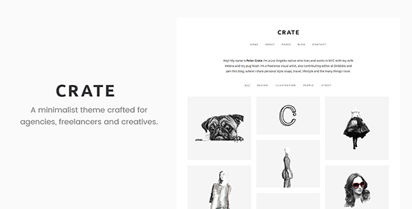 Crate Preview Wordpress Theme - Rating, Reviews, Preview, Demo & Download