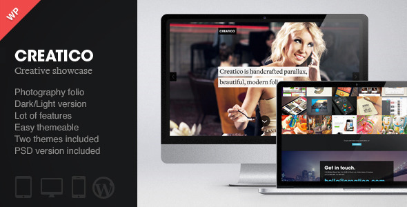 Creatico Preview Wordpress Theme - Rating, Reviews, Preview, Demo & Download