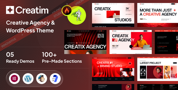 Creatim Preview Wordpress Theme - Rating, Reviews, Preview, Demo & Download