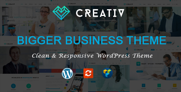 Creativ Preview Wordpress Theme - Rating, Reviews, Preview, Demo & Download