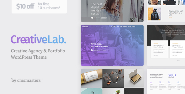 Creative Lab Preview Wordpress Theme - Rating, Reviews, Preview, Demo & Download