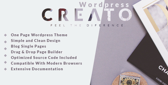 Creato Preview Wordpress Theme - Rating, Reviews, Preview, Demo & Download