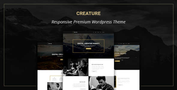 Creature Preview Wordpress Theme - Rating, Reviews, Preview, Demo & Download