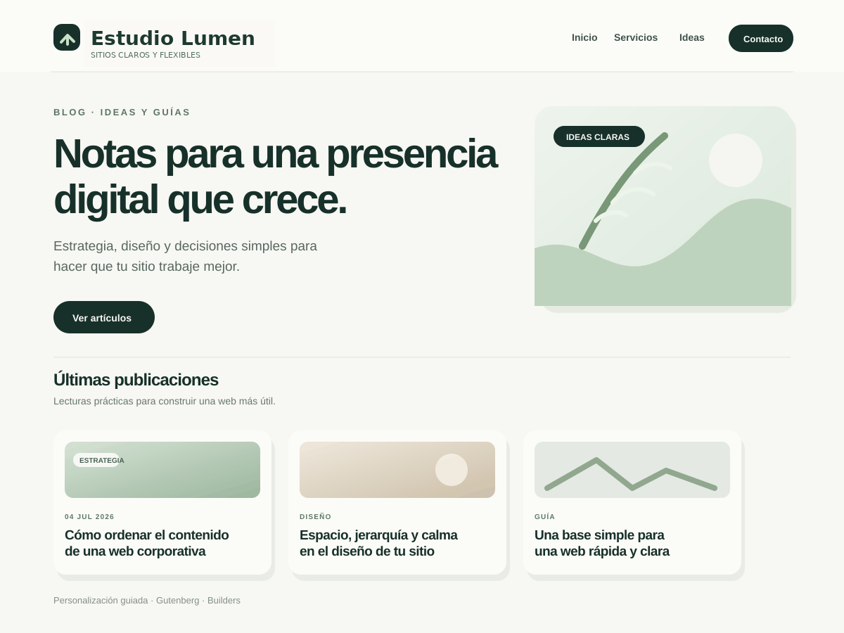 CreceWeb Lumen Preview Wordpress Theme - Rating, Reviews, Preview, Demo & Download