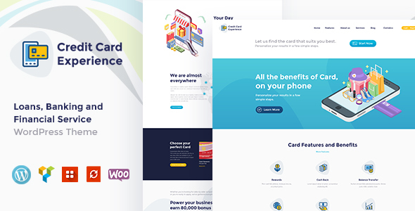 Credit Card Preview Wordpress Theme - Rating, Reviews, Preview, Demo & Download