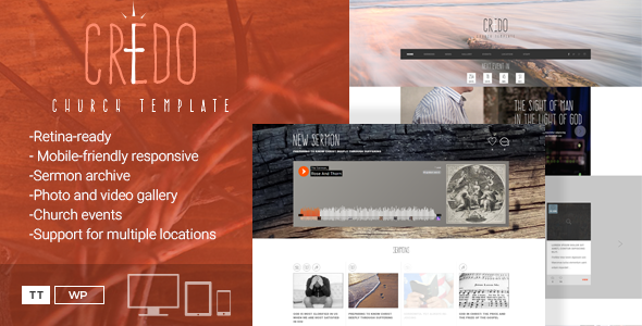 Credo Preview Wordpress Theme - Rating, Reviews, Preview, Demo & Download