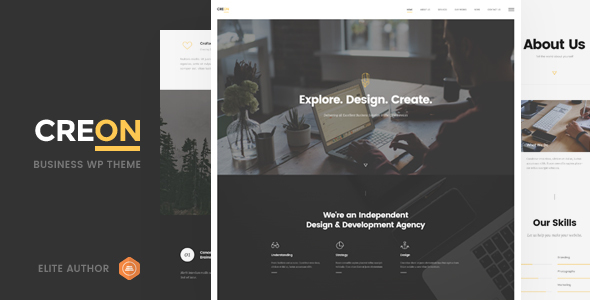 Creon Preview Wordpress Theme - Rating, Reviews, Preview, Demo & Download