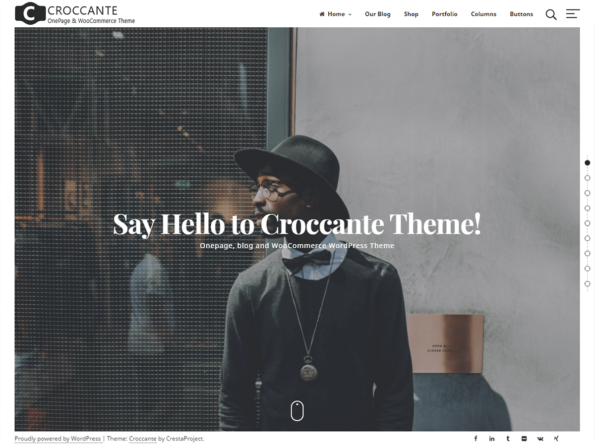 Croccante Preview Wordpress Theme - Rating, Reviews, Preview, Demo & Download