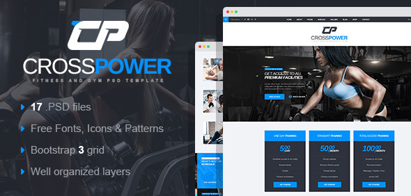 CrossPower Preview Wordpress Theme - Rating, Reviews, Preview, Demo & Download