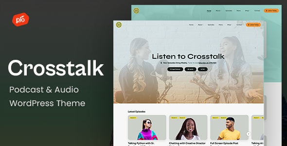 Crosstalk Preview Wordpress Theme - Rating, Reviews, Preview, Demo & Download