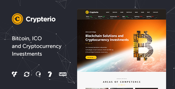 Crypterio Preview Wordpress Theme - Rating, Reviews, Preview, Demo & Download
